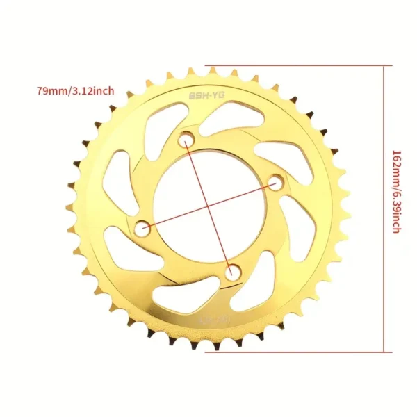 Modification Accessories Golden Chain 39T-15T 428H-116L