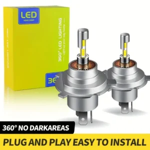 c5a29946-2caf-4f11-9ad0-c40f73833031 2pcs H4 LED Headlight Bulbs